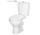 Kompakt WC Cersanit Arteco CleanOn, bezkołnierzowa раковина, 66,5x36cm, крышка с микролифтом, doprowadzenie wody z boku, белый