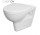 Раковина zawieszana Cersanit Parva CleanOn, штанга закруглённая, 51x34,5cm, duroplastowa крышка с микролифтом, белая