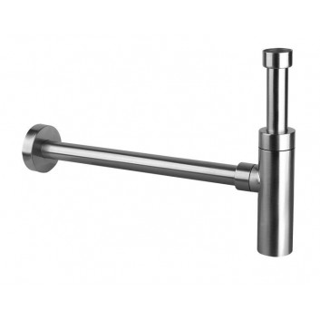 Сифон для раковины McAlpine Glasgow, 1,1/4" x 32mm, хром