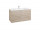 Набор для ванны Roca Unik Victoria Basic, 100x46cm, 2 szuflady, берёза