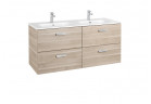 Набор для ванны Roca Unik Victoria Basic, двойной, 120x46cm, 4 szuflady, берёза