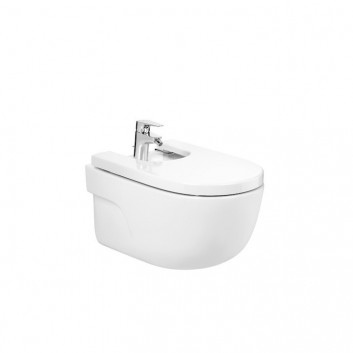 Bidet подвесной Roca Meridian, 56x36cm, скрытый mocowania, белый