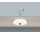 Раковина в столешнице Alape Sondo SO-Series, круглая, 444mm, без перелива, для панелей pod warstwą laminatu, UB.SO450.1, белая