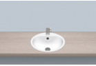 Встраиваемая раковина Alape EW-Series, круглая, 475mm, z переливом, EW 3.2, белая