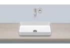 Раковина, misa устанавливаемая на столешницу Alape Stream SR-Series, прямоугольная, 599x349mm, без перелива, SB.SR650, белая