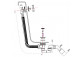Сифон для ванны Omnires CGS, сливной и переливной, клапан automatyczny, золотой
