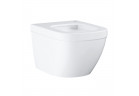 Подвесной унитаз Grohe Euro Ceramic, 49x37cm, bezkołnierzowa, альпийский белый