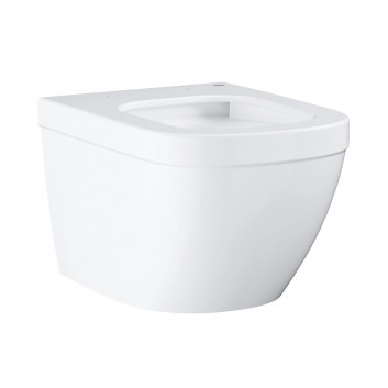 Подвесной унитаз Grohe Euro Ceramic, 49x37cm, bezkołnierzowa, альпийский белый