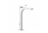 Смеситель для раковины Gessi Rilievo, напольный, высота 297mm, клапан automatyczny, хром