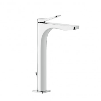 Смеситель для раковины Gessi Rilievo, напольный, высота 153mm, клапан automatyczny, хром