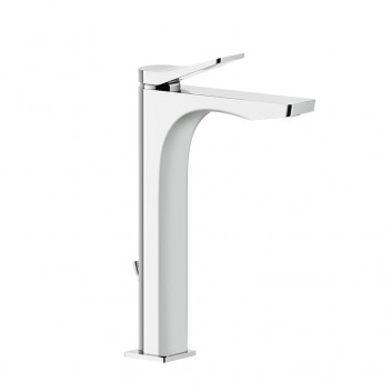 Смеситель для раковины Gessi Rilievo, напольный, высота 297mm, клапан automatyczny, хром