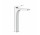 Смеситель для раковины Gessi Rilievo, напольный, высота 301mm, без пробки, хром