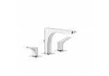 Смеситель для раковины Gessi Rilievo, напольный, высота 301mm, клапан automatyczny, хром