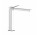 Смеситель для раковины Gessi Rettangolo K, напольный, высота 299mm, излив 209mm, клапан automatyczny, хром