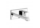 Смеситель для раковины Gessi Rettangolo K, подвесная, излив 257mm, element настенный, хром