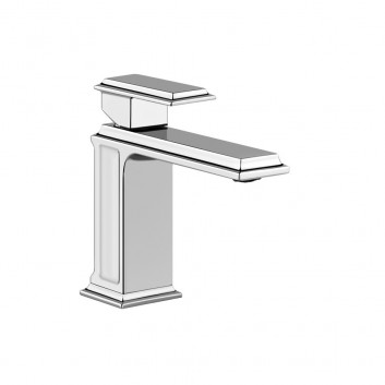 Смеситель для раковины Gessi Eleganza, напольный, высота 149mm, клапан automatyczny, хром