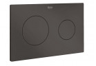 Смывная клавиша для стеллажа Roca Duplo One, двойной, PL10, коричневый мат.