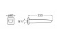 Излив для ванны Roca Insignia, 233mm, хром