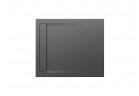 Поддон прямоугольный Roca Aquos, 1000x800mm, ultracienki, Stonex, серый łupek