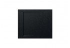 Поддон прямоугольный Roca Aquos, 1000x900mm, ultracienki, Stonex, чёрный