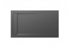 Поддон прямоугольный Roca Aquos, 1400x900mm, ultracienki, Stonex, серый łupek