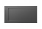 Поддон прямоугольный Roca Aquos, 1600x900mm, ultracienki, Stonex, серый łupek
