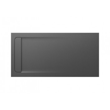 Поддон прямоугольный Roca Aquos, 1400x800mm, ultracienki, Stonex, белый