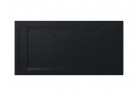 Поддон прямоугольный Roca Aquos, 1600x900mm, ultracienki, Stonex, чёрный