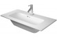 Duravit ME by Starck Compact раковина 83x40 cm с тумбой прямоугольная белая