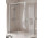 Душевая кабина Walk-In Novellini Kaudra H+H Frame, 140x70cm, вариант левосторонний, с вешалкой для полотенца, профиль белый мат.