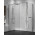 Душевая кабина Walk-In Novellini Kaudra H+H Frame, 170x100cm, вариант левосторонний, с полкой, профиль белый мат.