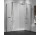 Душевая кабина Walk-In Novellini Kaudra H+H Frame, 170x100cm, вариант правосторонний, с полкой, профиль серебряный