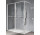 Перегородка для душа Walk-In Novellini Kaudra HWL Frame, 220x200cm, вариант левосторонний, z 2 półkami, профиль серебряный