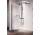 Перегородка для душа Walk-In Novellini Giada H, 60x195cm, стекло бесцветное, профиль серебряный