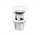 Клапан для раковины Villeroy & Boch Push-Open, Stone White CeramicPlus