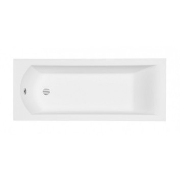 Ванна прямоугольная Besco Intrica Slim, 150x75cm, акриловая, белая