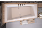 Ванна асимметрическая Besco Intima Slim, 150x85cm, вариант левосторонний, акриловая, белая