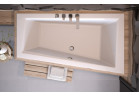 Ванна асимметрическая Besco Intima Slim, 160x90cm, вариант правосторонний, акриловая, белая