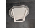 Сидение для душа Ravak Ovo Chrome Clear, 41x37,5cm, складные, белый