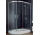 Душевая кабина асимметричная Besco Modern 185, 120x90cm, стекло бесцветное, profil хром