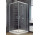 Душевая кабина квадратная Besco Modern 185, 80x80cm, стекло бесцветное, profil хром