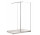 Боковая панель dla кабины Besco Aveo, 50x195cm, стекло бесцветное, profil хром