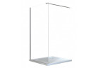 Душевая кабина Walk In Besco Aveo, 140x195cm, стекло бесцветное, profil хром