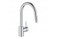 Смеситель для мойки Grohe Eurosmart Cosmopolitan, напольный, wyciągana i obracana излив, хром