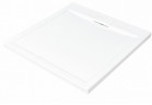 Поддон квадратный Besco Axim Ultraslim, 90x90cm, акриловый, белый