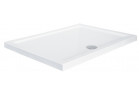 Поддон прямоугольный Besco Alpina Slimline, 120x90cm, акриловый, белый