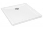 Поддон квадратный Besco Aquarius Slimline, 90x90cm, акриловый, белый