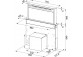 Okap настенный Franke Cryсталь FCR 925 TC BK/XS, 60x46cm, нержавеющая сталь/чёрное стекло