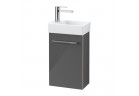 Шкафчик для раковины Villeroy&Boch Avento, 34x20cm, петли с левой, Crystal Grey