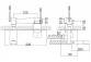 Смеситель для биде Kohlman Axis, скрытая, на 2 отверстия, хром